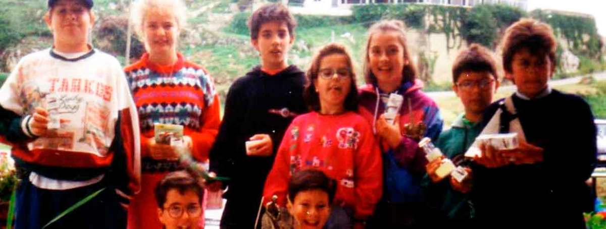 equipo del club con miguel de lopez pro 1993-2