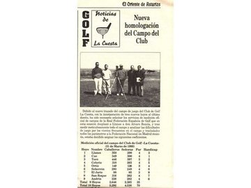 Nueva homologación del Campo del Club