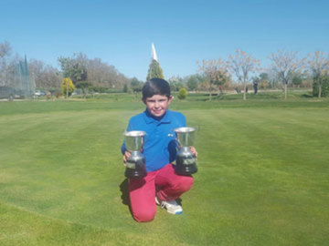 Sergio Jimenez, se proclama campeón del abierto de Madrid Alevín