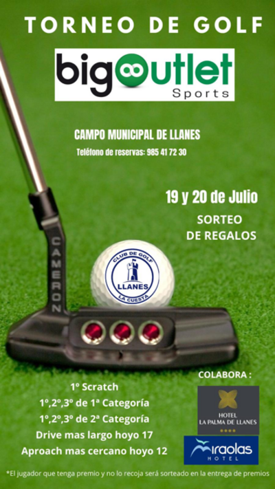 TORNEO BIG OUTLET - HOTEL LA PALMA DE LLANES